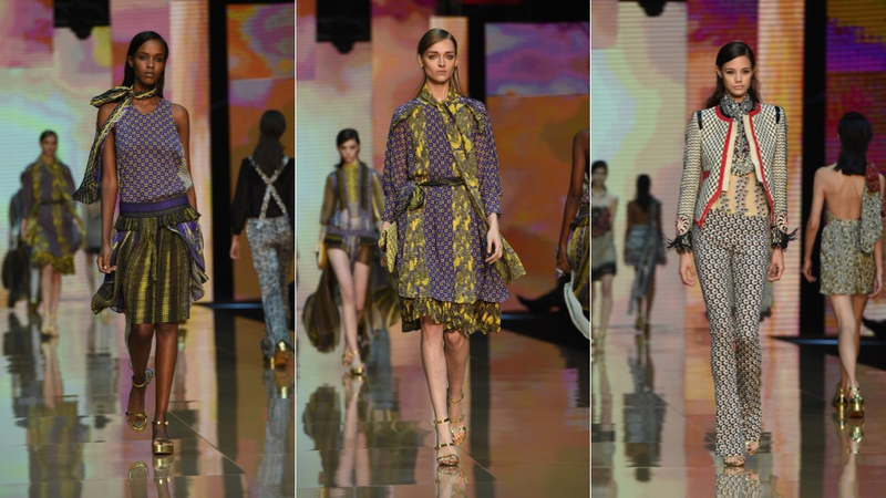 Illustration for article titled Milan Fashion Week: Just Cavalli Is Just Hideous